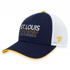 Бейсболка St. Louis Blues Authentic Pro Rink Trucker - Navy