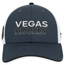 Бейсболка Vegas Golden Knights Authentic Pro Rink - Charcoal