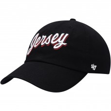 Бейсболка New Jersey Devils 47 Black Script Jersey Clean Up