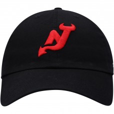 Бейсболка New Jersey Devils 47 Black Alternate Logo Clean Up
