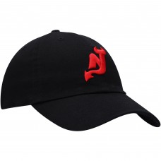 Бейсболка New Jersey Devils 47 Black Alternate Logo Clean Up