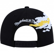 Бейсболка Pittsburgh Penguins Mitchell & Ness Vintage Paintbrush - Black