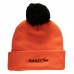 Шапка с помпоном Philadelphia Flyers Mitchell & Ness Punch Out Cuffed - Orange