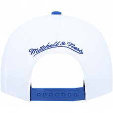 Montreal Canadiens Mitchell & Ness Vintage Sharktooth Snapback Hat - White/Blue