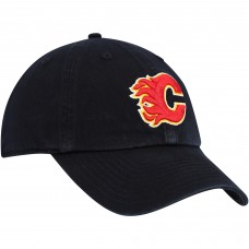 Calgary Flames 47 Alternate Clean Up Adjustable Hat - Black