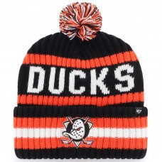 Шапка с помпоном Anaheim Ducks 47 Black Bering