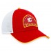 Бейсболка Calgary Flames Fanatics Fundamental - Red/White