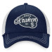 Женская Бейсболка Seattle Kraken Fanatics Deep Sea Blue/White Fundamental Trucker