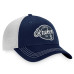Женская Бейсболка Seattle Kraken Fanatics Deep Sea Blue/White Fundamental Trucker