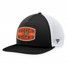Бейсболка Anaheim Ducks Fanatics Foam Front Patch Trucker - Black/White