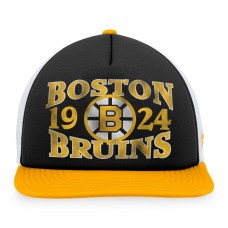 Бейсболка Boston Bruins Heritage Vintage Foam Front - Black/Gold
