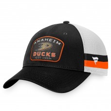 Бейсболка Anaheim Ducks Fanatics Fundamental Striped - Black/White
