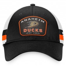 Бейсболка Anaheim Ducks Fanatics Fundamental Striped - Black/White