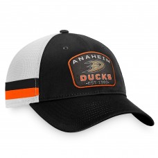 Бейсболка Anaheim Ducks Fanatics Fundamental Striped - Black/White