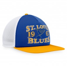 Бейсболка St. Louis Blues Fanatics Heritage Vintage Foam Front - Blue/Gold