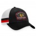 Бейсболка Chicago Blackhawks Fundamental Striped - Black/White