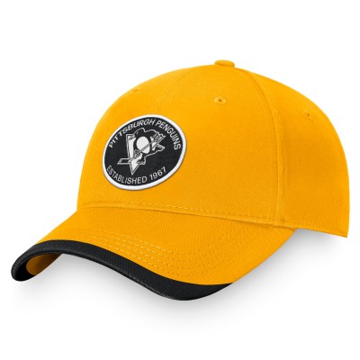 Бейсболка Pittsburgh Penguins Fanatics Gold Fundamental