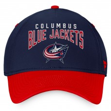 Бейсболка Columbus Blue Jackets Fundamental 2-Tone - Navy/Red