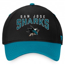 Бейсболка San Jose Sharks Fundamental 2-Tone - Black/Teal