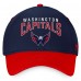 Бейсболка Washington Capitals Fanatics Navy/Red Fundamental 2-Tone
