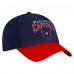 Бейсболка Washington Capitals Fanatics Navy/Red Fundamental 2-Tone