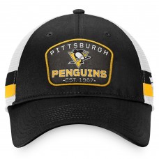 Бейсболка Pittsburgh Penguins Fundamental Striped - Black/White