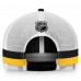 Бейсболка Pittsburgh Penguins Fanatics Black/White Fundamental Striped Trucker