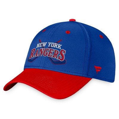 Бейсболка New York Rangers Fanatics Heritage Vintage - Blue/Red