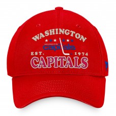 Бейсболка Washington Capitals Heritage Vintage Adjustable - Red