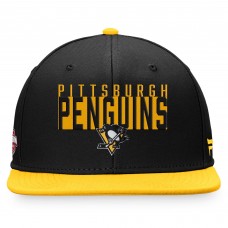 Бейсболка Pittsburgh Penguins Fundamental Colorblocked - Black/Gold