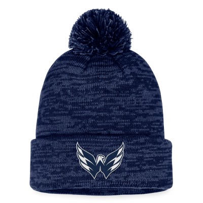 Шапка с помпоном Washington Capitals Fundamental Cuffed Knit - Navy