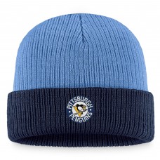 Шапка Pittsburgh Penguins Heritage Vintage Cuffed Knit - Light Blue/Navy
