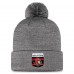Шапка с помпоном Ottawa Senators Authentic Pro Home Ice Cuffed - Gray