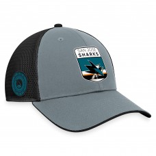 Бейсболка San Jose Sharks Authentic Pro Home Ice Trucker - Gray/Black