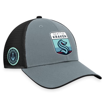 Бейсболка Seattle Kraken Authentic Pro Home Ice Trucker - Gray/Black