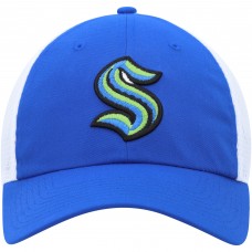 Бейсболка Seattle Kraken adidas Blue Color Pop Trucker