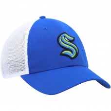 Бейсболка Seattle Kraken adidas Blue Color Pop Trucker