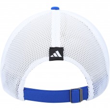 Бейсболка Seattle Kraken adidas Blue Color Pop Trucker