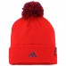 Шапка с помпоном Washington Capitals adidas COLD.RDY Cuffed - Red
