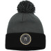 Женская шапка с помпоном Vegas Golden Knights adidas Gray Laurel Cuffed