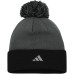 Женская шапка с помпоном Vegas Golden Knights adidas Gray Laurel Cuffed