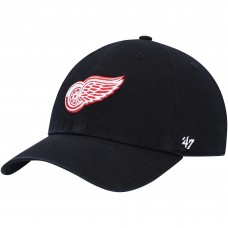 Бейсболка Detroit Red Wings 47 Black Clean Up Бейсболка Detroit Red Wings 47 Black Clean Up