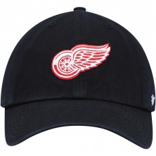 Бейсболка Detroit Red Wings 47 Black Clean Up Бейсболка Detroit Red Wings 47 Black Clean Up