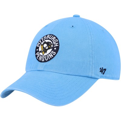 Бейсболка Pittsburgh Penguins 47 Light Blue Clean Up