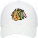 Бейсболка Chicago Blackhawks 47 White Team Clean Up