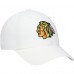 Бейсболка Chicago Blackhawks 47 White Team Clean Up