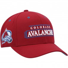 Colorado Avalanche Mitchell & Ness LOFI Pro Snapback Hat - Burgundy