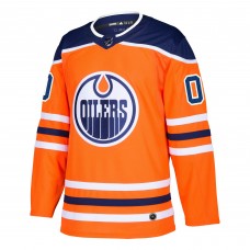 Именная джерси Edmonton Oilers adidas Authentic - Orange