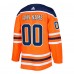 Именная джерси Edmonton Oilers adidas Authentic - Orange