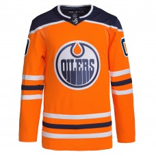 Именная джерси Edmonton Oilers adidas Home Authentic Pro - Orange